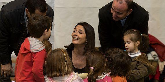 Doscientos escolares han participado en el programa 'Christmas School'