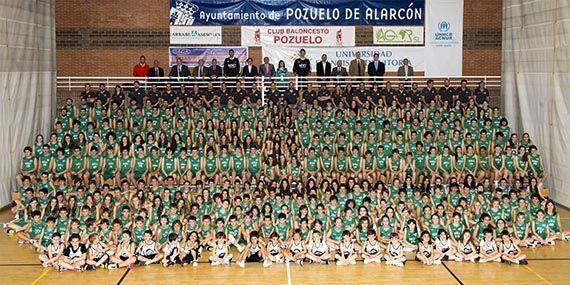 Presentación anual del Club Baloncesto Pozuelo