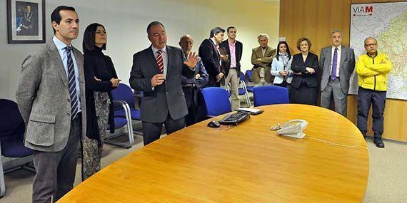 Salvador Victoria presenta el sistema de geolocalización de llamadas de emergencia en carretera en Pozuelo