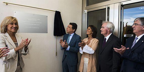 Ignacio González inaugura la Biblioteca ESIC