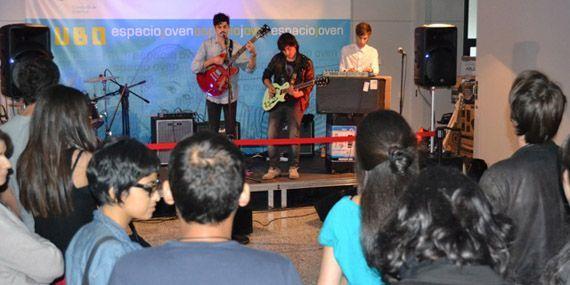 Ensayos musicales en el Cubo Espacio Joven 