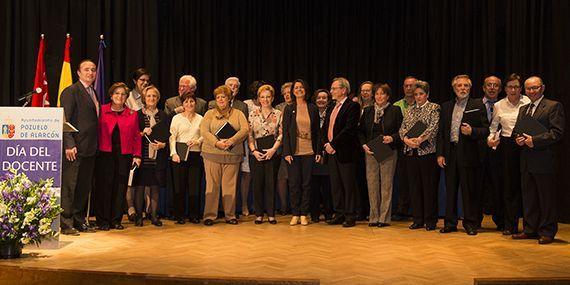 Merecido homenaje a los profesores pozueleros