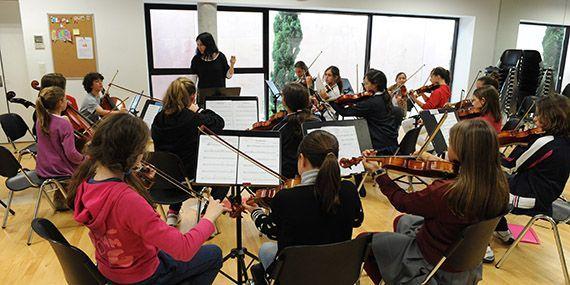 Concurso de violín en la Escuela Municipal de Música y Danza