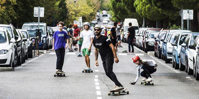 Una jornada del mejor longboard en Pozuelo