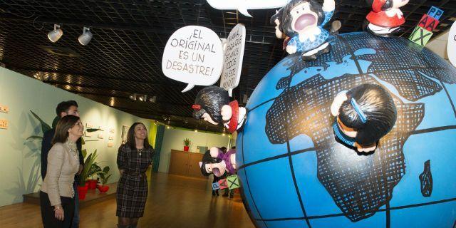 Mafalda celebra su 50º aniversario con una exposición en Pozuelo