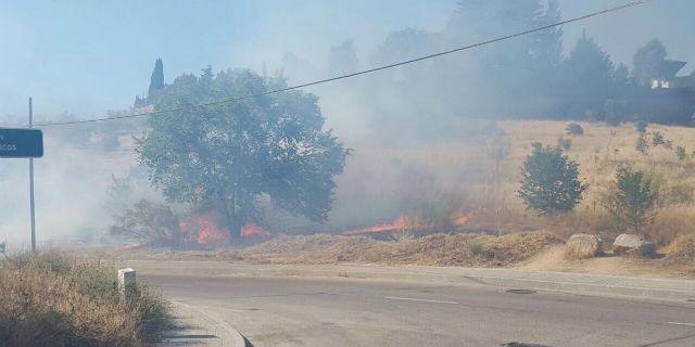 Incendio leve en la Avenida del Monte