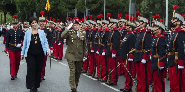 Pozuelo homenajea a la bandera de España