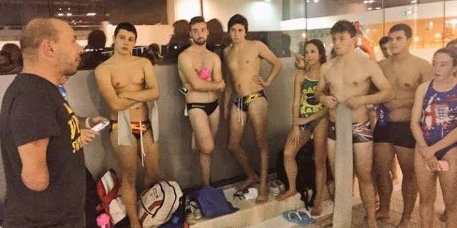 El seleccionador nacional de natación adaptada visita el Club Natación Pozuelo