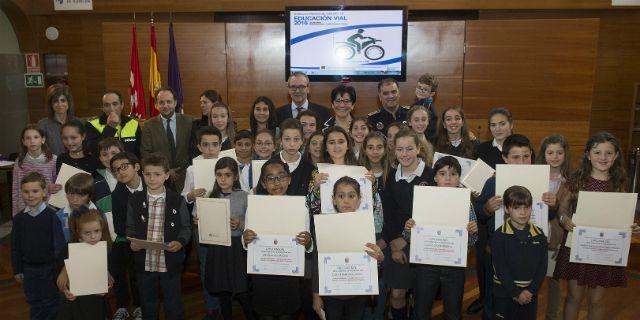 Los escolares de Pozuelo concienciados con la seguridad vial