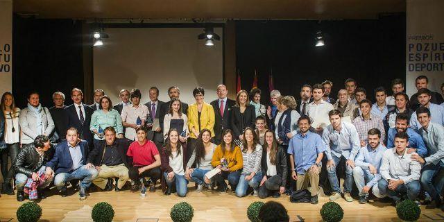 Galardonados deportistas e instituciones en los premios Pozuelo Espíritu Deportivo