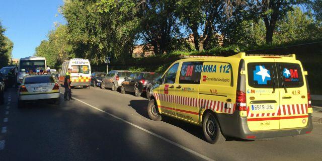 Un menor de 11 años atropellado en la calle Solano de Pozuelo