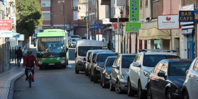 La rehabilitación de la zona centro de Pozuelo continúa  ahora en la calle Sagunto