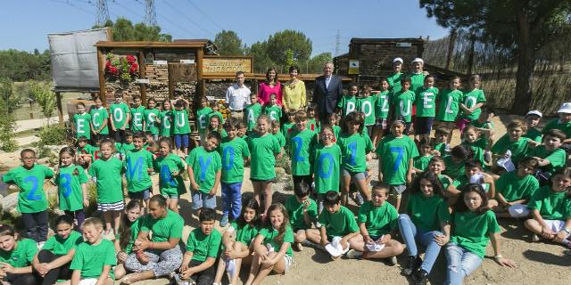 El Hotel de Insectos de Pozuelo de Alarcón opta a batir el record Guinness por su gran dimensión