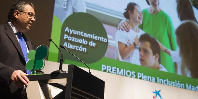 El Ayuntamiento recibe un premio por sus políticas de inclusión