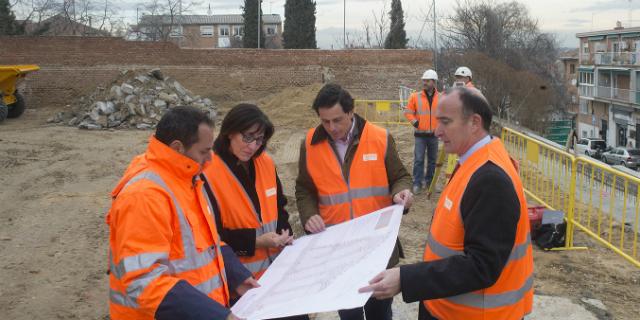 Avanzan las obras de rehabilitación en Pozuelo Centro