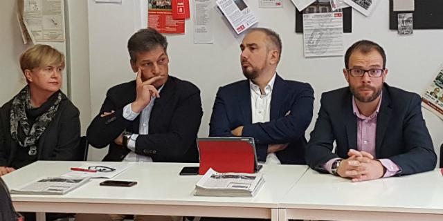 Los portavoces socialistas del noroeste se reúnen en Pozuelo para pedir inversiones en Cercanías 