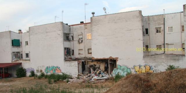 Indignación y desconcierto de los vecinos de Benigno Granizo dos semanas después de la explosión