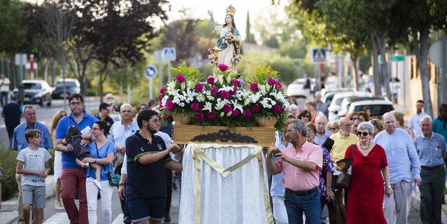 La Colonia de Los Ángeles de Pozuelo de Alarcón celebró sus fiestas en honor a su patrona