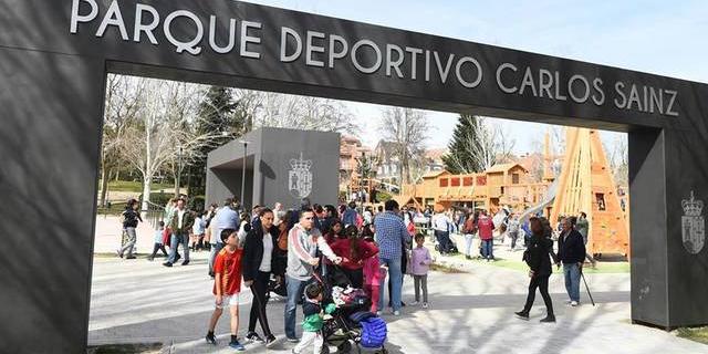 Inaugurado el complejo deportivo y de ocio Carlos Sainz en el Camino de las Huertas