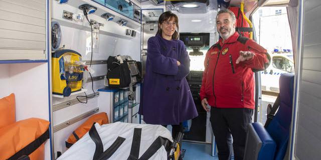 El Servicio Municipal de Emergencias cuenta con una nueva ambulancia con Soporte Vital Básico