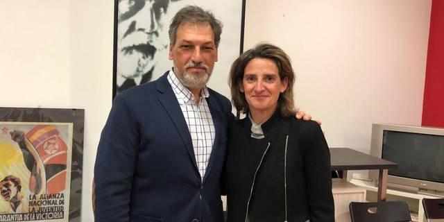 La ministra Teresa Ribera respalda a Ángel Bascuñana en la apertura de la campaña electoral
