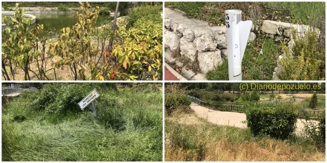 Un Parque Arroyo de las Cárcavas en estado de descomposición indigna a los vecinos