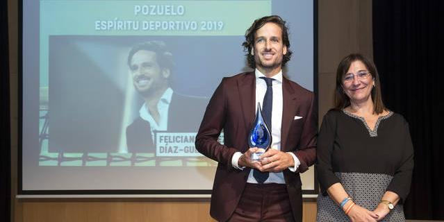 Feliciano López recibe el premio “Pozuelo Espíritu Deportivo” por su trayectoria