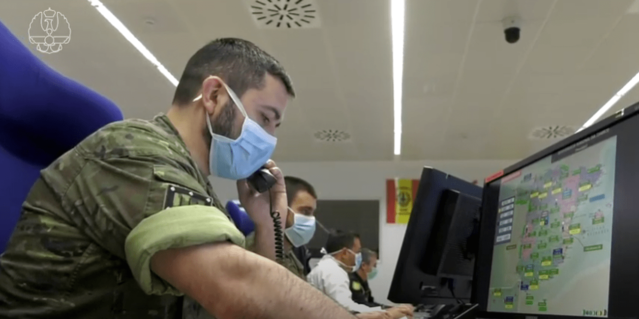 Operación Balmis: La base de Retamares de Pozuelo en su lucha contra el coronavirus