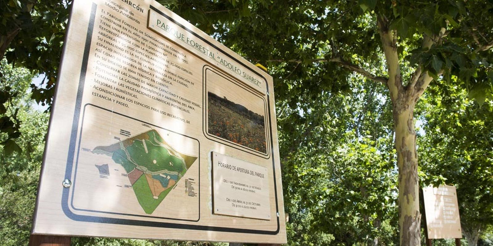 Reabre el Parque Forestal Adolfo Suárez de Pozuelo para el paseo y actividad deportiva