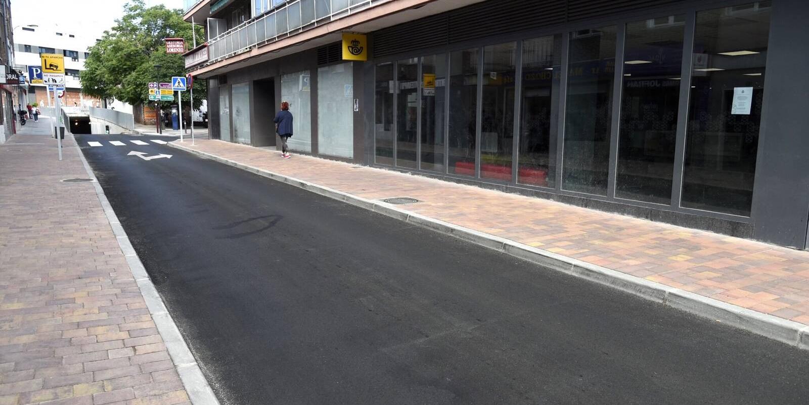 Finalizan las obras del entorno de la calle Sagunto en Pozuelo Centro