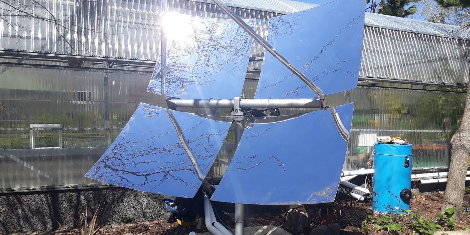 El Aula de Educación Ambiental de Pozuelo incorpora una novedosa parábola solar