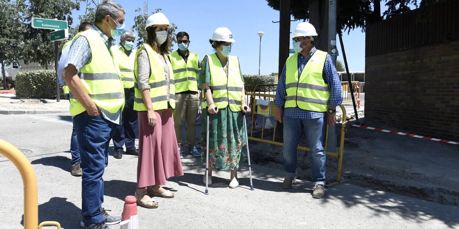 Avanzan las obras de eliminación de barreras arquitectónicas en La Cabaña