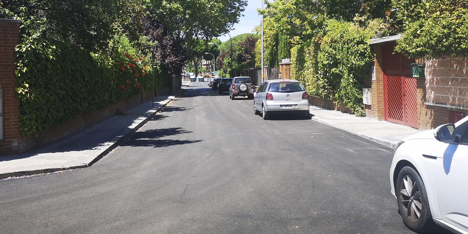 Operación Asfalto en Pozuelo durante el verano: más de 86.000 m2 de superficie en casi medio centenar de calles