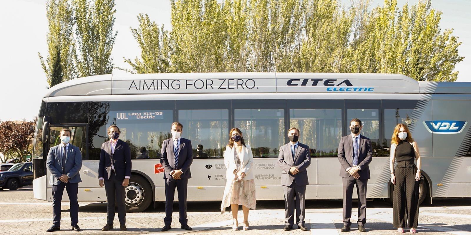 Las calles de Pozuelo acogen las primeras pruebas de un nuevo autobús eléctrico cero emisiones