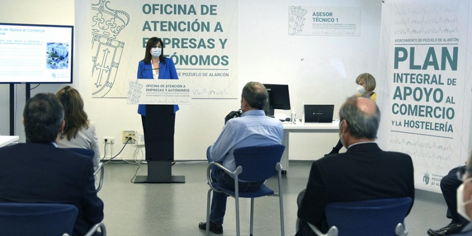 El Ayuntamiento de Pozuelo presenta un plan de 73 actividades para promocionar el comercio y la hostelería en 2021