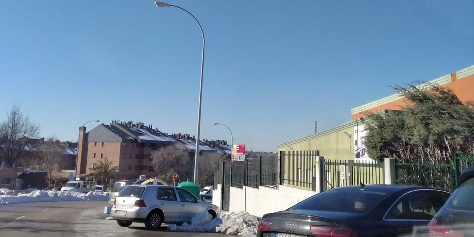 Los centros escolares de Pozuelo ya están a punto para la vuelta a las clases tras el temporal