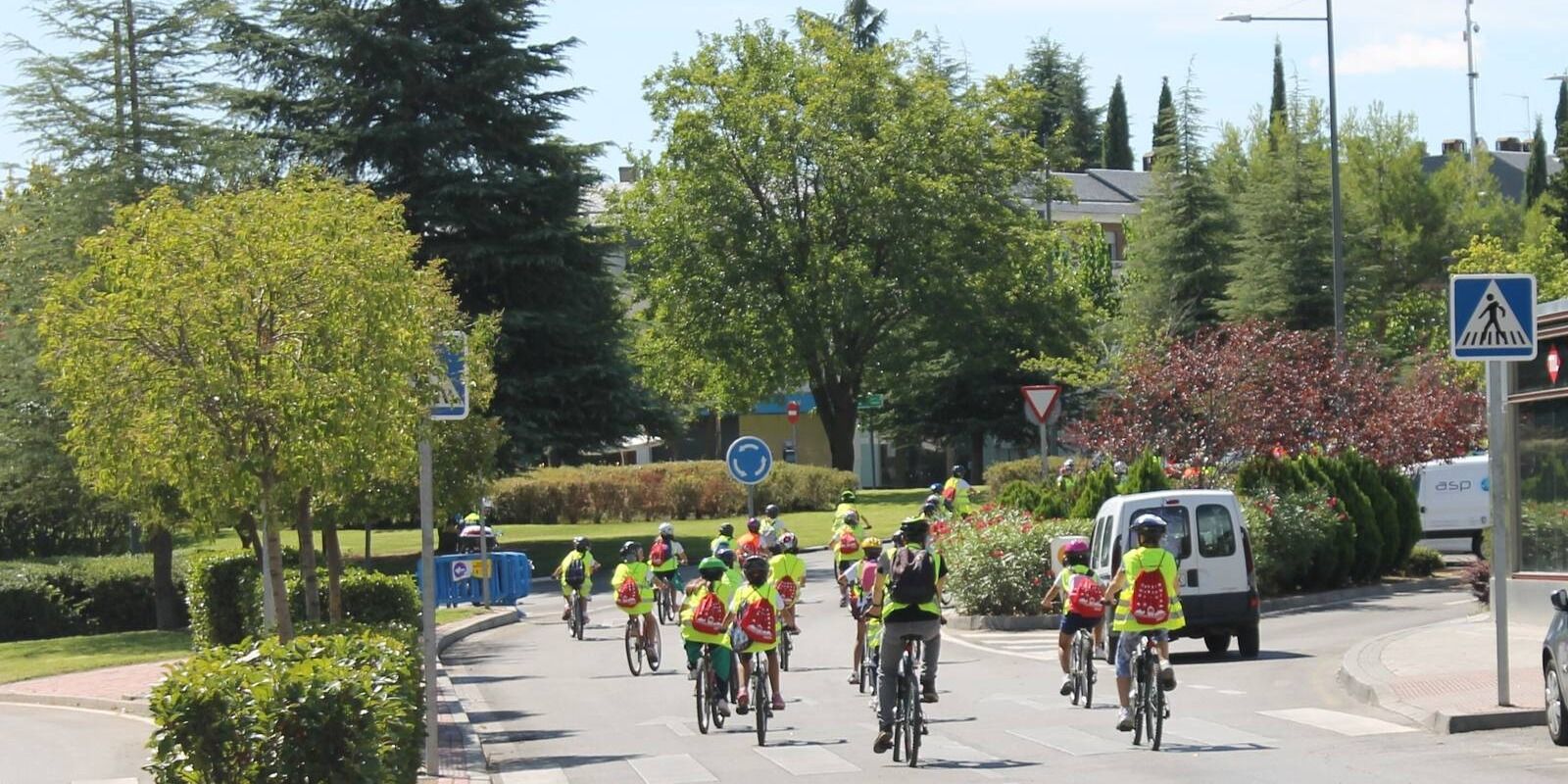 Rutas cicloambientales para los alumnos de Pozuelo