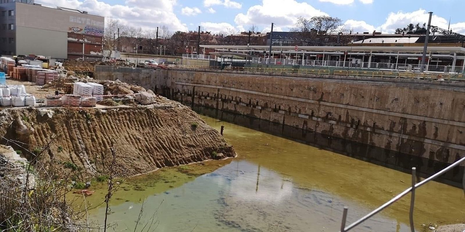 Se reactiva el proyecto del parking de la Estación tras los numerosos imprevistos aparecidos con el comienzo de las obras