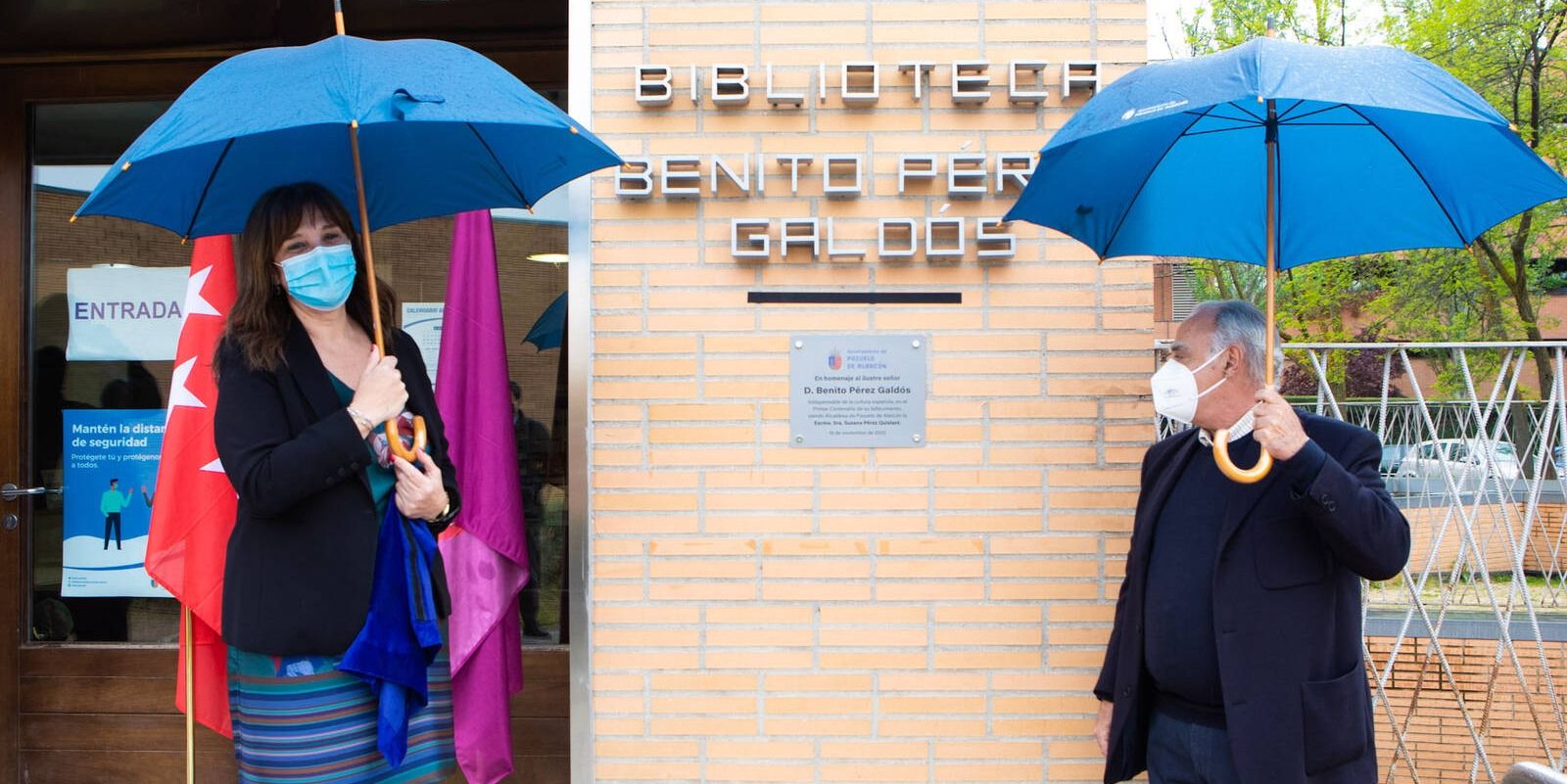 La Biblioteca Volturno pasa a llamarse 'Benito Pérez Galdós'