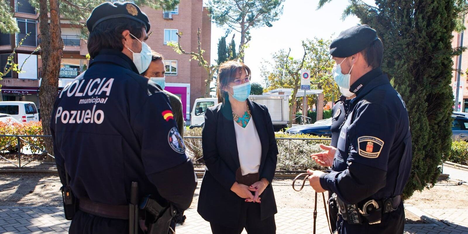 Quislant destaca el trabajo de la Policía municipal y agradece su "dedicación y esfuerzo"