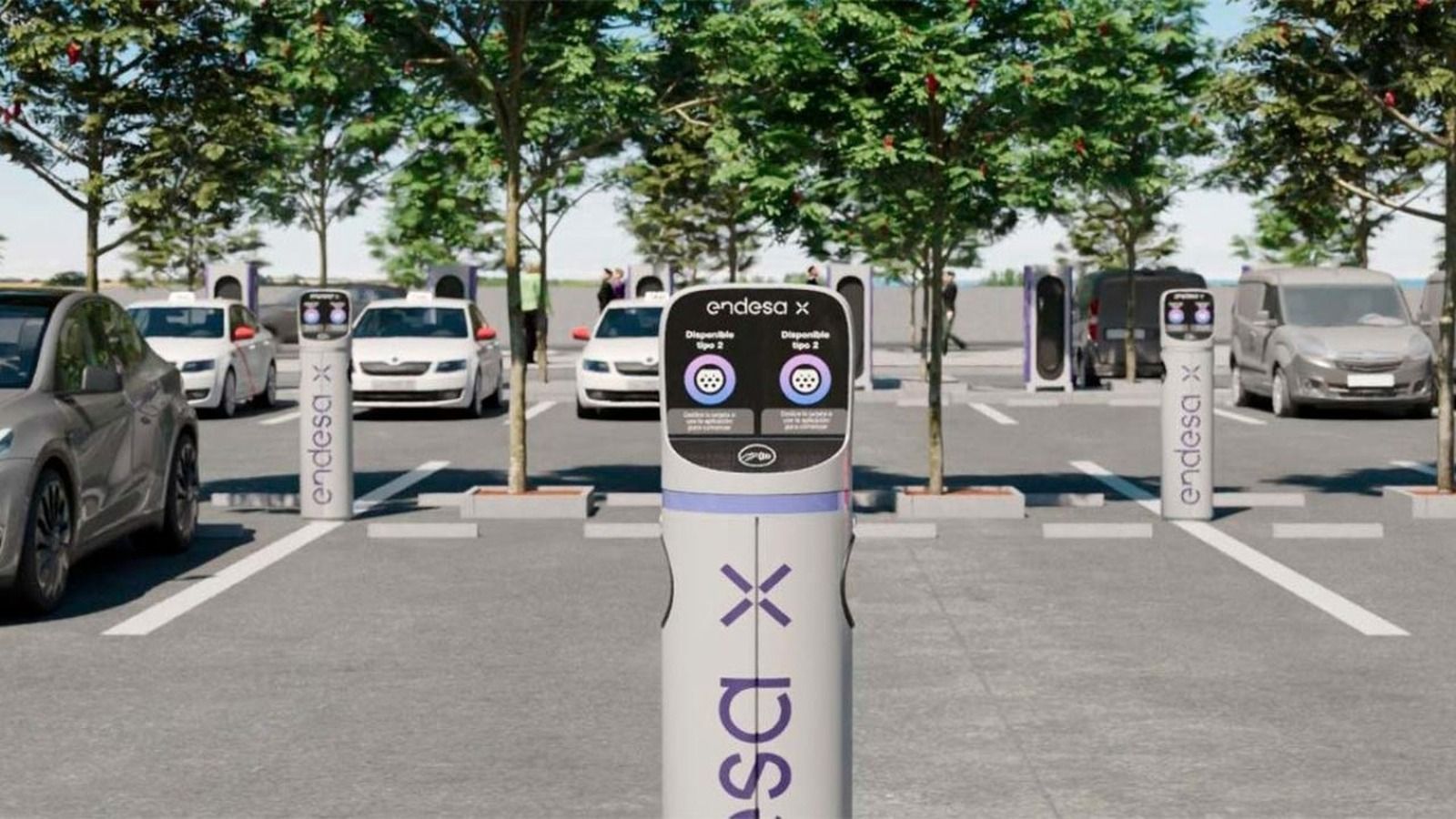 La mayor electrolinera de España, localizada en la Ciudad de la Imagen de Pozuelo, abrirá en otoño