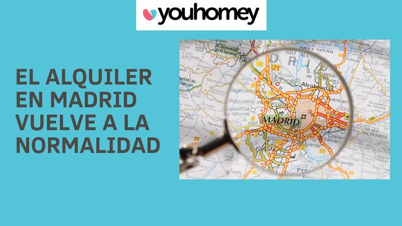 El alquiler en Madrid arranca el otoño volviendo a su normalidad