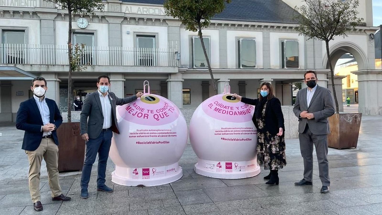 La campaña solidaria “Recicla Vidrio por ellas” llega a Pozuelo