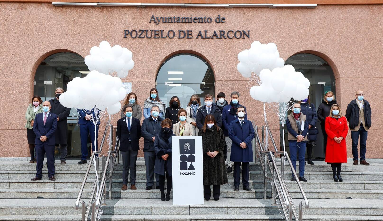 Minuto de silencio en Pozuelo de Alarcón por el Día Internacional para la Eliminación de la Violencia contra las Mujeres