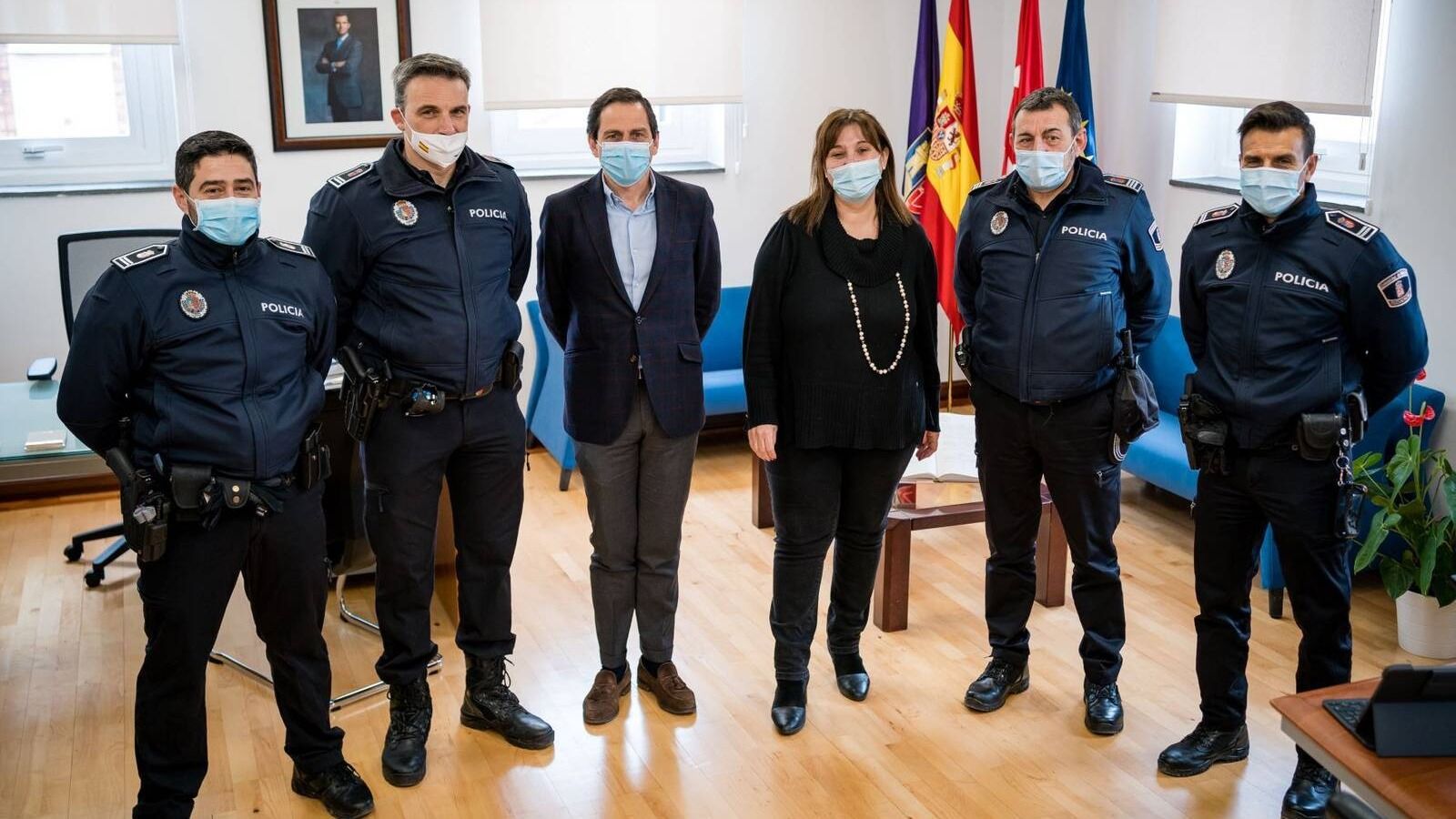 Tres agentes de la Policía Municipal de Pozuelo ascienden a subinspectores