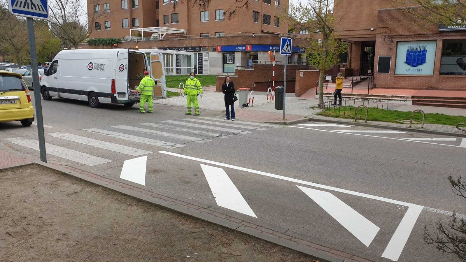 El PSOE destaca que el Ayuntamiento de Madrid implementa las mejoras de seguridad peatonal en la Avenida De Europa que PP y Cs rechazaron en el Pleno