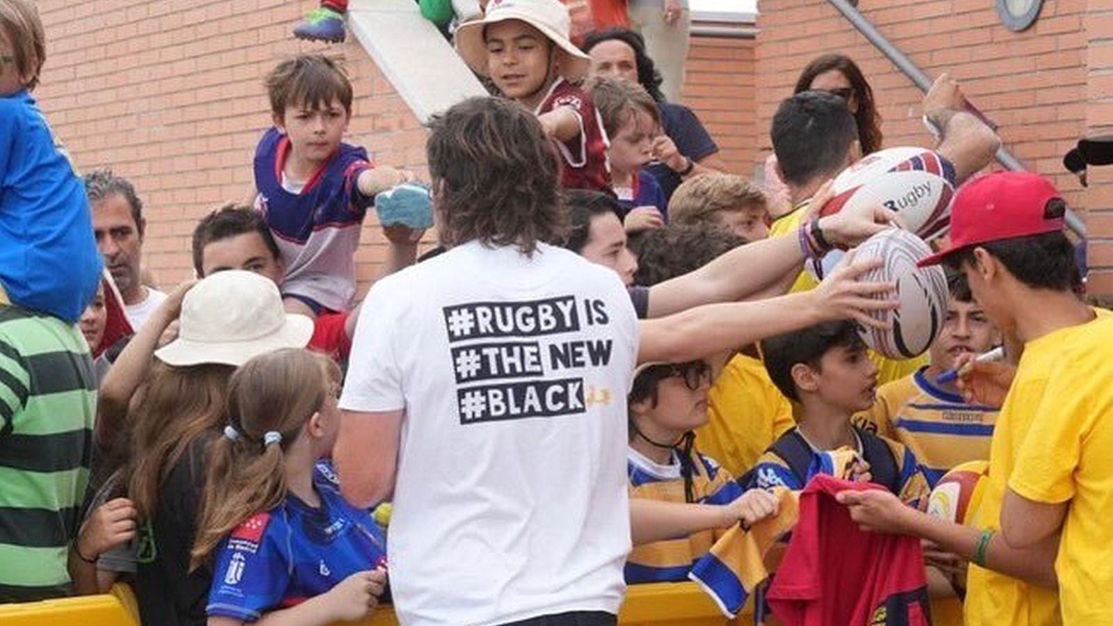 El Valle de las Cañas acogió el Festival Nacional de Escuelas de Rugby con la visita de los Classic All blacks