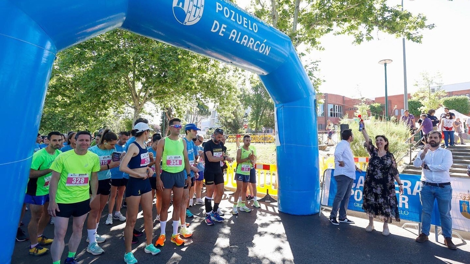 Cientos de corredores participaron en la carrera popular Ciudad de Pozuelo