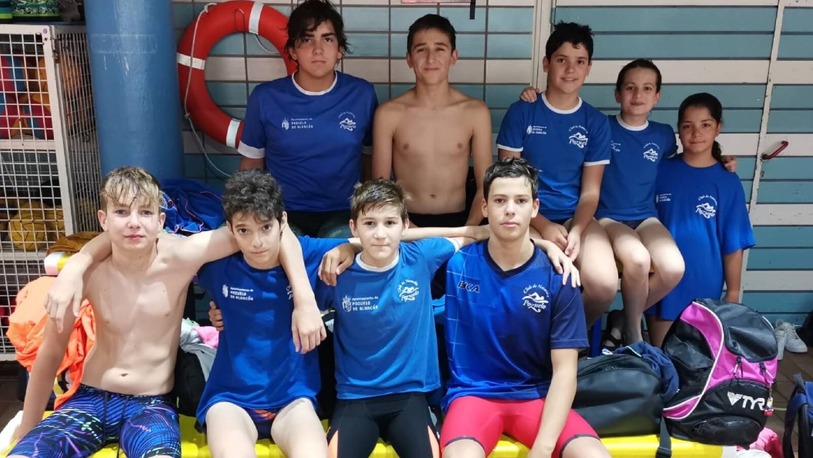 El Club Natación Pozuelo logra seis medallas de oro en el Campeonato de Madrid Alevín