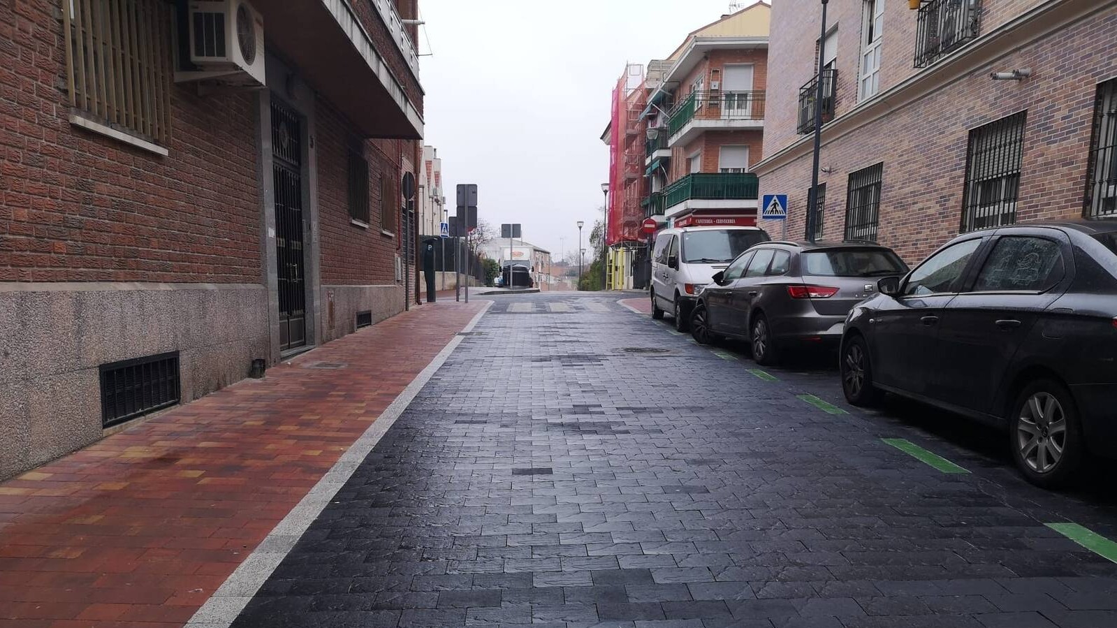 Los comerciantes y clientes con tarjeta residente podrán aparcar en zonal azul por las obras del Casco antiguo de Pozuelo